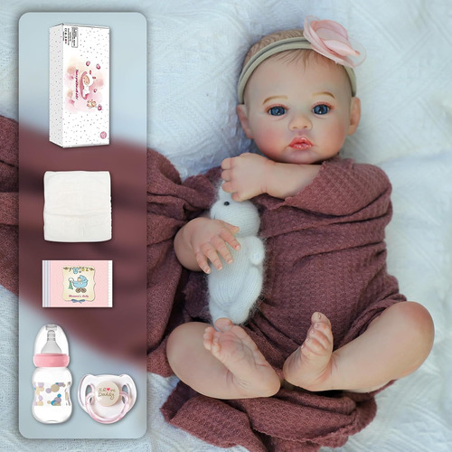 Set De Regalo De Muñeca Realista Para Recién Nacidas Recién