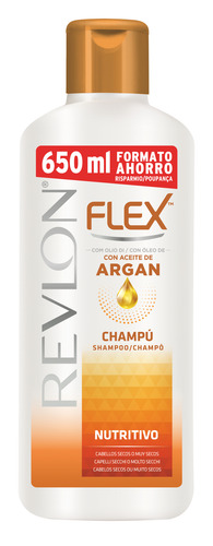 Kit Revlon Flex Sh Nutritivo Argan E Cond Clássico 2x650ml