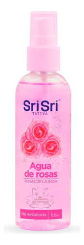 Agua De Rosas Sri Sri® 100ml Ayurveda | Tónico Facial Vegano