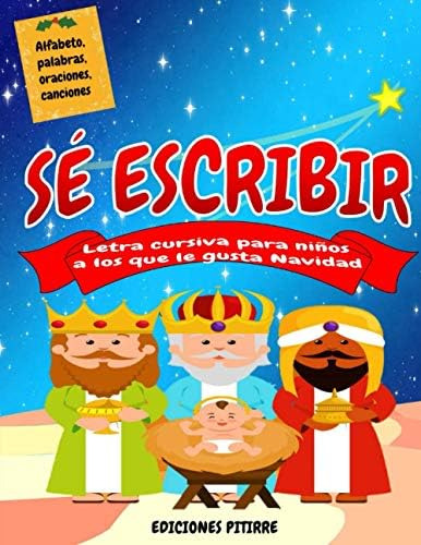 Libro: Sé Escribir: Letra Cursiva Para Niños A Los Que Le Gu