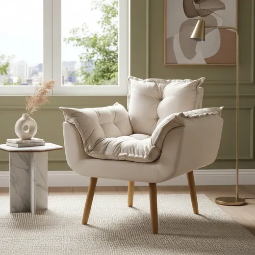 Poltrona Decorativa Reforçada Para Amamentação Alice Cores
