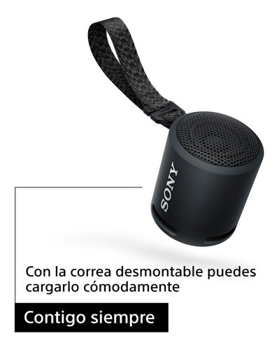 Parlante Inalámbrico Portátil Extra Bass Xb13 Color Negro