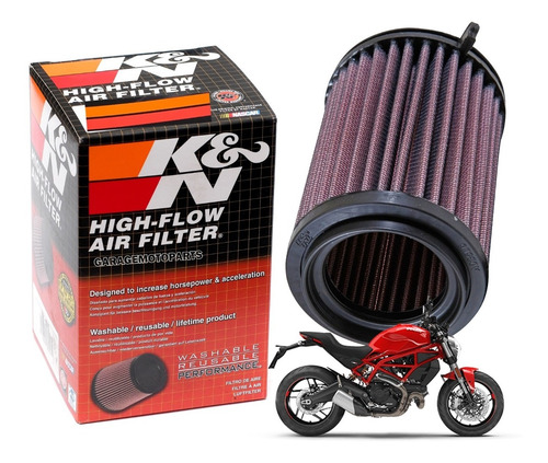 Filtro Ar Kn Filtro Oleo K&n Ducati Scrambler Icon 803 16/22