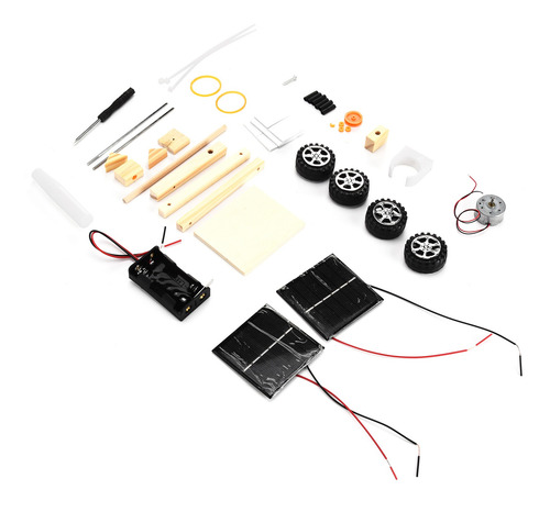 Conjunto De Motor Eléctrico, Kit De Energía Solar, Bricolaje