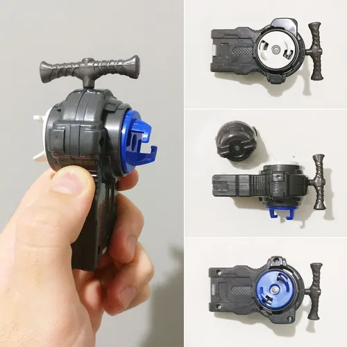 Beyblade Lançador Corda Barato Cordinha Duplo Promoção Metal