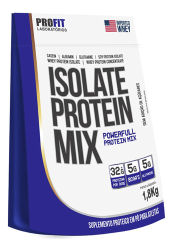 Isolate Protein Mix Refil 1,8kg - Cookies Cream - Profit