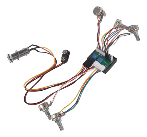 Cablagem De Guitarra: Potenciômetro Duplo De 3 Vias, Prático