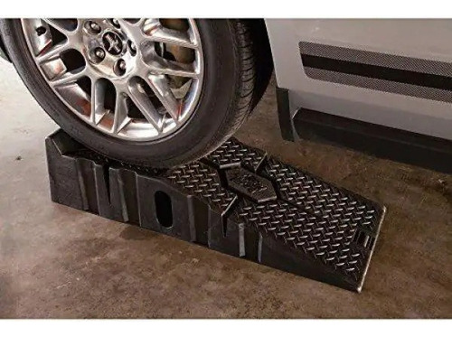 Rampas Plasticas Para Auto, 5.5 Toneladas Color Negro