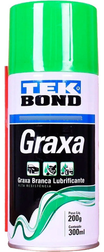 Graxa Spray Tekbond Branca Lubrificante 300ml
