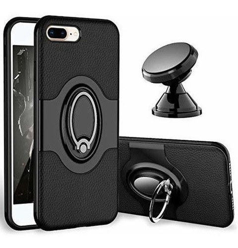 Esamcore iPhone 7 Plus Case, iPhone 8 Plus Case Ring Holder 