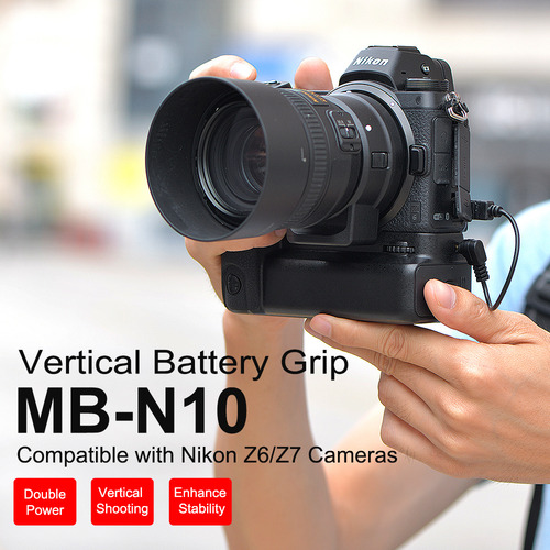 Grip De Bateria Kingma Para Camaras Nikon Z7 Z6 Z5 Empuñadura