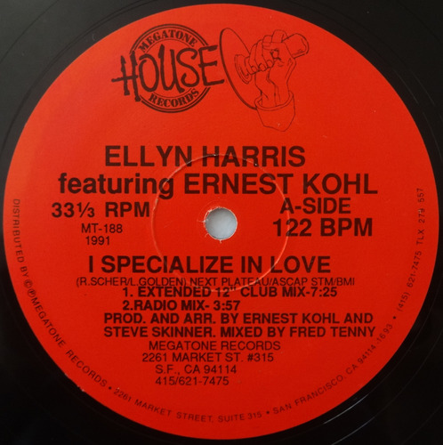 Ellyn Harris Featuring Ernest Kohl I Specialize In Love