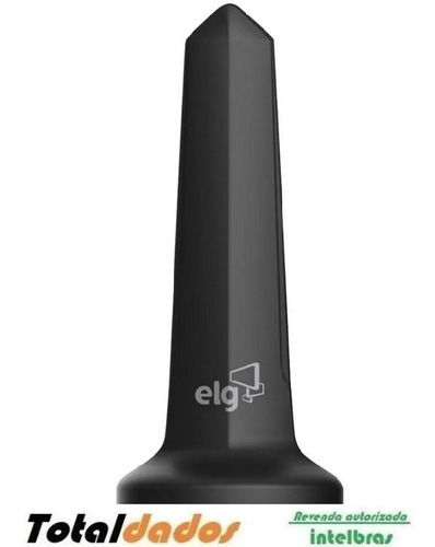 Imagem 2 de 6 de Antena Digital Tv ELG Shark Hdtv1500 Cabo 1,5m Alcance 30km