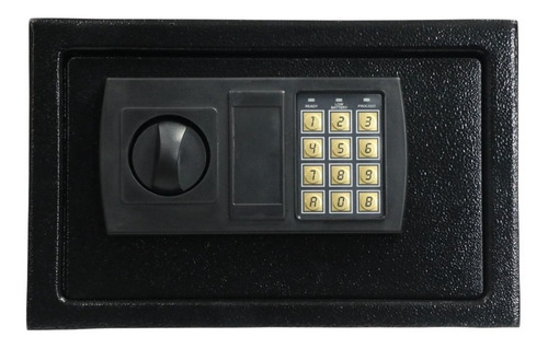 Caja Fuerte Electrónica De Seguridad Código Digital Y Llave