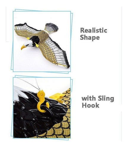 Juguete Interactivo Simulado Para Pájaros Y Gatos Flying Eag