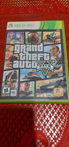 Grand Theft Auto V  Xbox 360 Físico