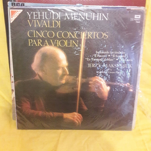 Vinilo Orquesta Polaca Yehudi Menuhin Vivaldi Violin Cl1