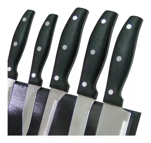 Set de 5 cuchillos c/taco — Amo cocinar