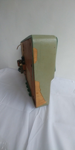 Imagen 6 de 6 de Piano Organo Antiguo Vintage Hohner Verde Menta