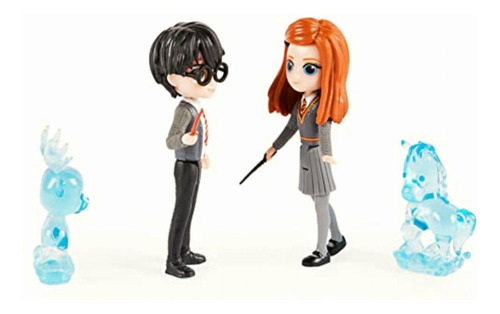 Wizarding World Mini Figuras Harry, Ginny Y 2 Patronus