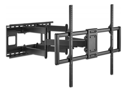 Soporte De Pared 462358 Para Pantalla 60 - 120 Hasta 120kg Negro