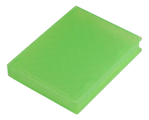 Caja Protectora De Disco Duro De 2.5 Pulgadas, Funda De Dis. Color Verde