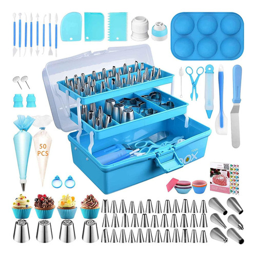 Kit De Utensilios Para Decorar Tartas 236 Piezas