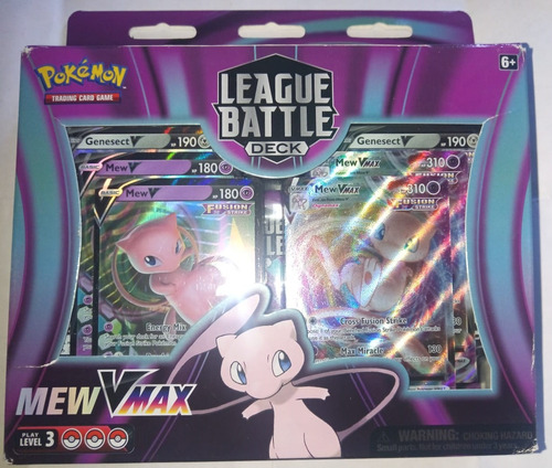 Pokémon Tcg - League Battle Deck Mew Vmax Ingles