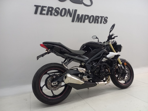 Imagem 3 de 7 de Triumph Street Triple 675 Preto 2017/2017