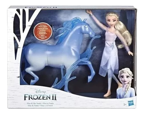 Muñeca Frozen Ii Elsa Y El Nokk Caballo Disney Hasbro 