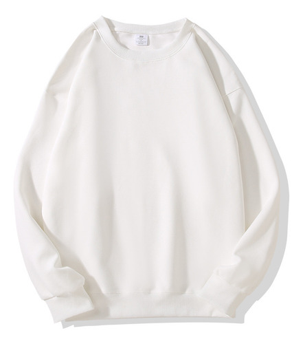 Sudadera De Manga Larga Con Cuello Redondo Para Mujer