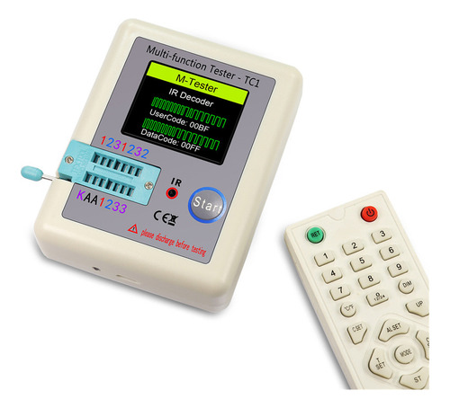 H Probador De Transistores Multifunción Con Pantalla A Todo