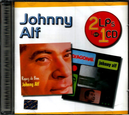 J269 - Cd - Johnny Alf - 2 Lps Em Um Cd - Lacrado - F Gratis