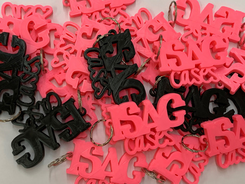 Llaveros Personalizados Impresos 3d Nombres Logos Etc