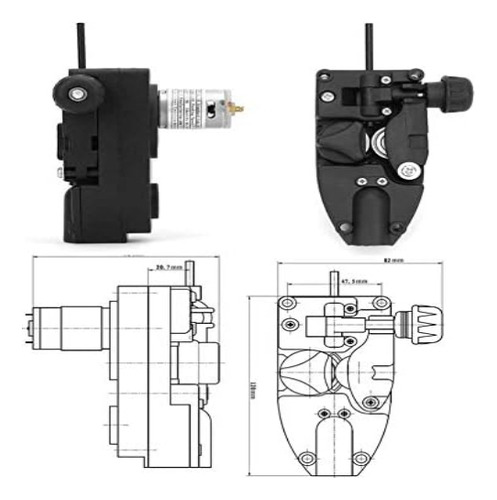 Motor De Alimentación De Alambre De Rollo De Soldador Dc 24v