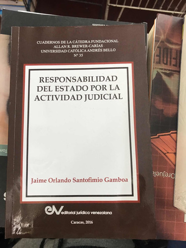 Responsabilidad Del Estado Por La Actividad Judicial