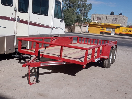 Remolquito Traila Agro 6t-16 6 Ton Cama 16 Pies Precio Neto