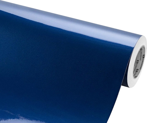 Envelopamento Automotivo Linha Protect Gloss Custom 5mx1,40m Cor Azul Night Trenton