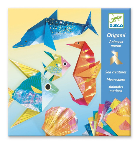 Set De Origami Animales Marinos