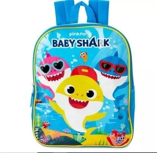 Bolso Escolar Baby Shark