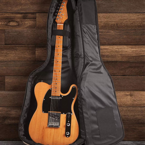 Guitarra Telecaster Benson Hardy 904 Natural Nbk Com Bag Orientação Da Mão Destro