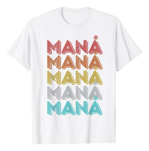 Playera Maná Varios Colores, Camiseta Diseño Vibrante