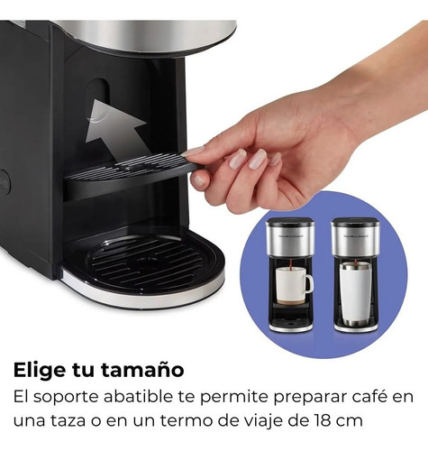 Cafetera Hamilton Beach Home Barista Multifunción 7 En 1