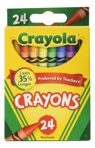 Crayola Crayones 24 En Una Caja (paquete De 6) 144 Crayones.