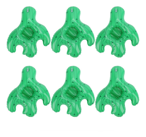 Posavasos Flotantes Con Soporte Inflable Para Piscina, 10 Un