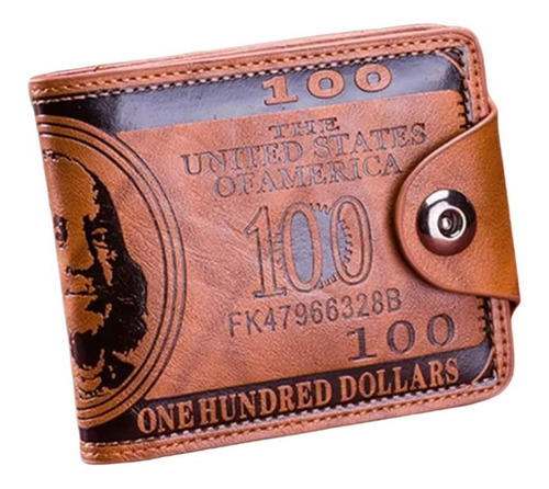 Billetera De Caballero De 100 Dólares Cartera Para Hombre