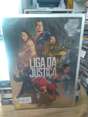 Liga Da Justiça Dvd Original Novo Lacrado