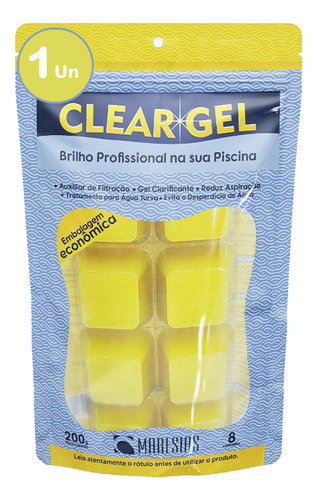 Clear Gel 200g Super Clarificante Decantador - Maresias