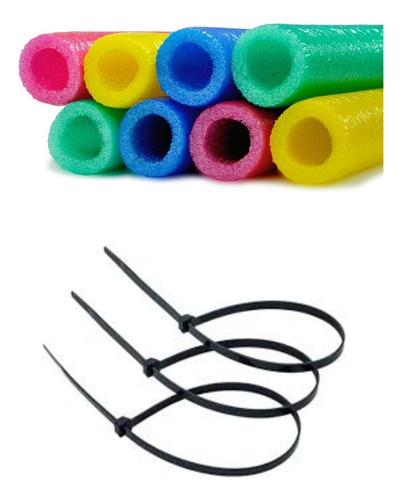 Isotubo Blindado Para Cama Elastica Kit Com 10+brinde