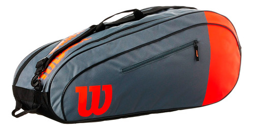 Bolso Raquetero Wilson Team Profesional P/ 6 Raquetas El Rey